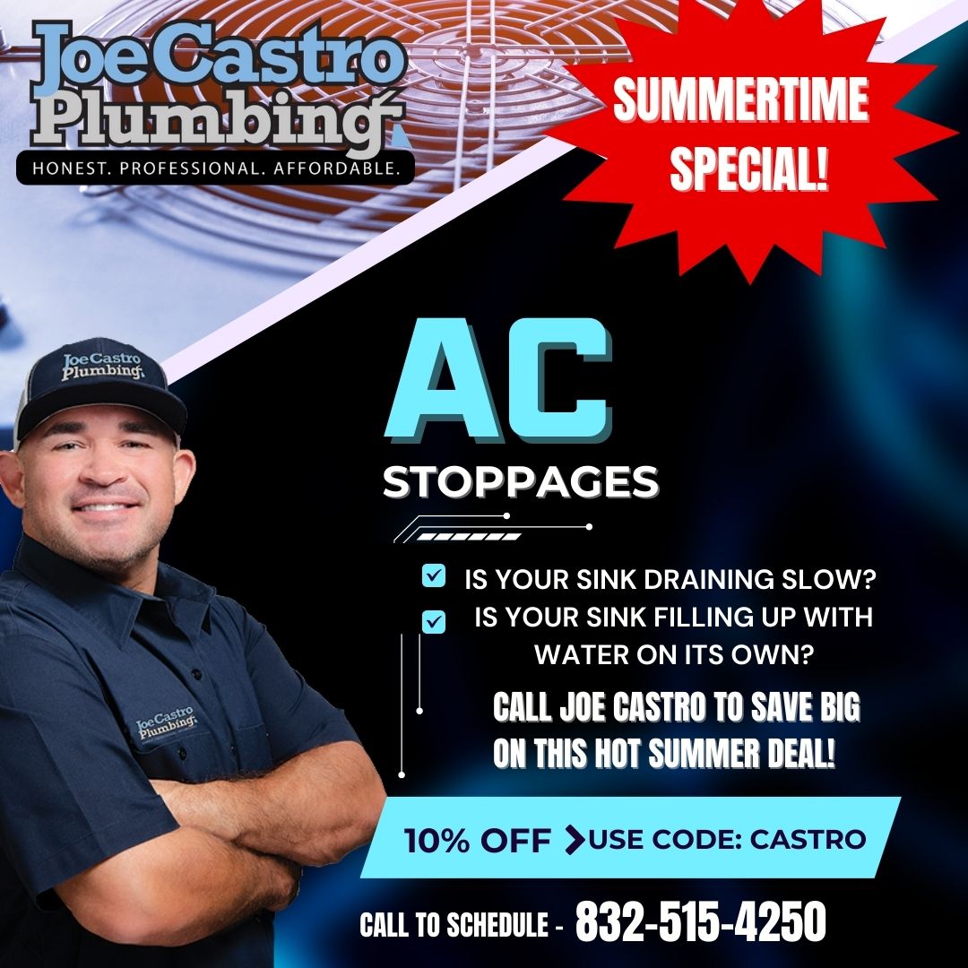 joe castro plumbing provides factual information about ac stoppages and how to prevent and fix it if it happens.